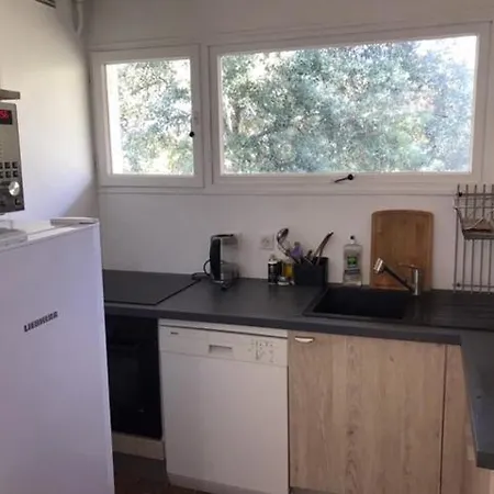 Grand Studio Avec Wifi 4 Personnes De 40 M2 A 8mn A Pied De La Plage 公寓